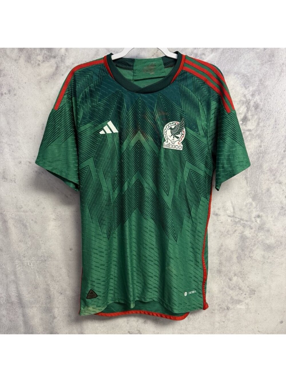 Adidas Mexico Soccer Jersey Mens XL Green 2022 Futbol